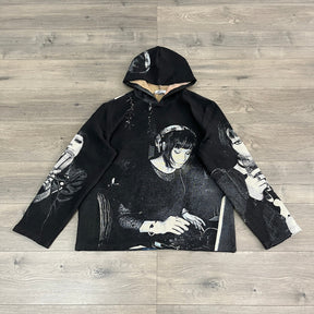 RDMCLOTHINGART tapestry hoodie ALICE TAPESTRY HOODIE