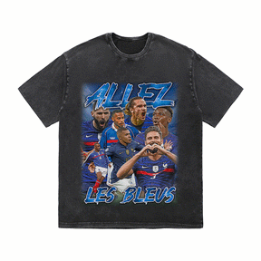 RDMCLOTHINGART tapestry hoodie ALLEZ HEAVY WEIGHT COTTON TEE-9144