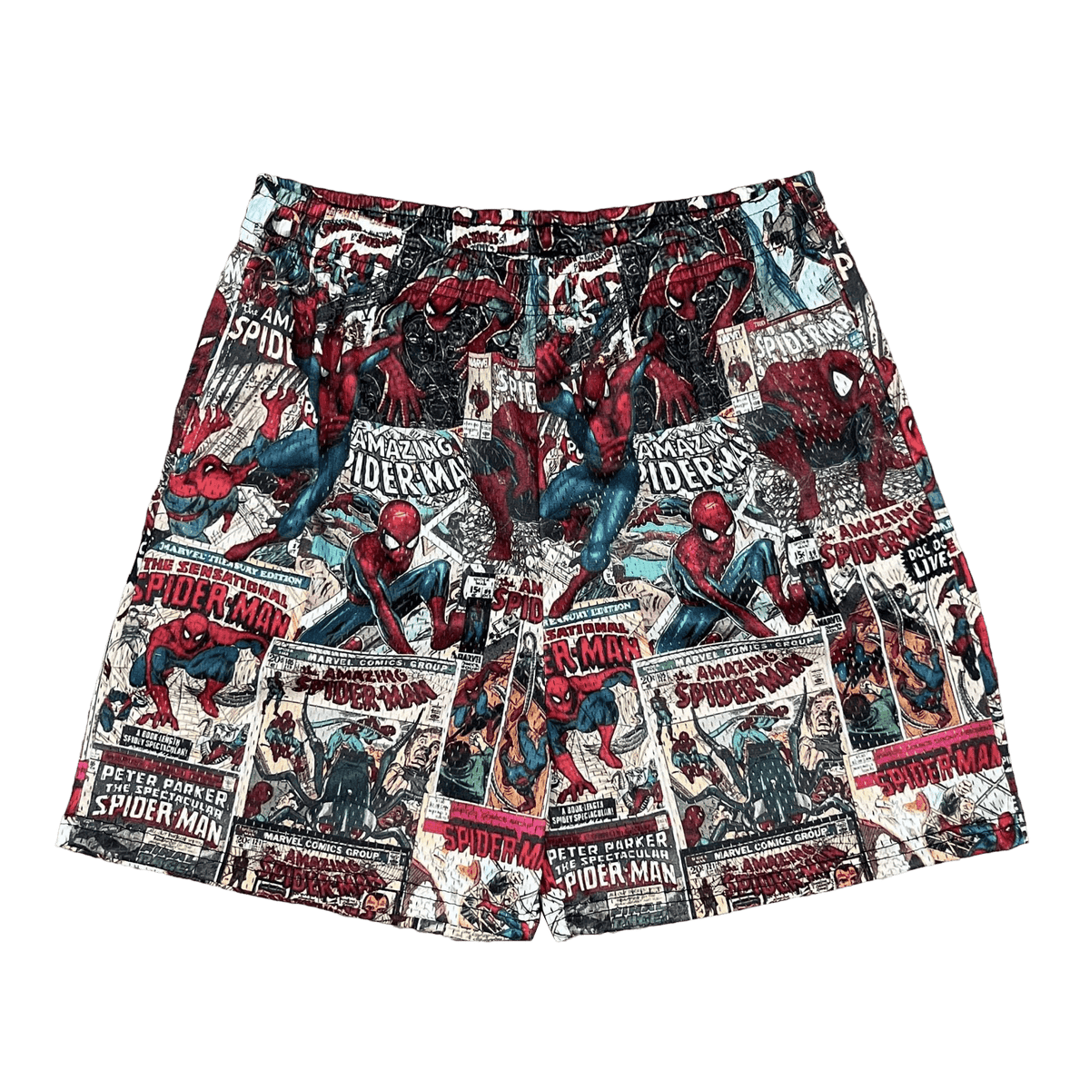 RDMCLOTHINGART tapestry hoodie AMAZING SPIDERMAN MESH SHORTS-8673