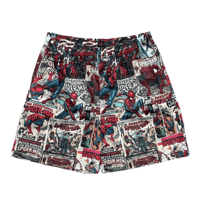 RDMCLOTHINGART tapestry hoodie AMAZING SPIDERMAN MESH SHORTS-8673