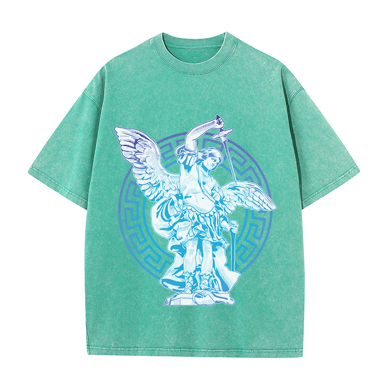 RDMCLOTHINGART tapestry hoodie ARCHANGEL HEAVY WEIGHT COTTON TEE-9030