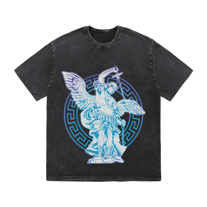 RDMCLOTHINGART tapestry hoodie ARCHANGEL HEAVY WEIGHT COTTON TEE-9030