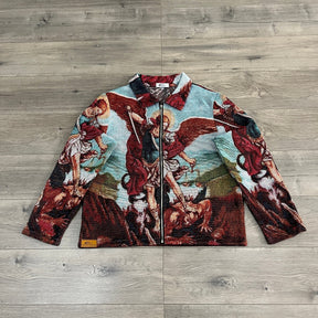 RDMCLOTHINGART tapestry hoodie ARCHANGEL MICHAEL TAPESTRY JACKET