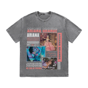 RDMCLOTHINGART tapestry hoodie ARIANA GRANDE HEAVY WEIGHT COTTON TEE-8988