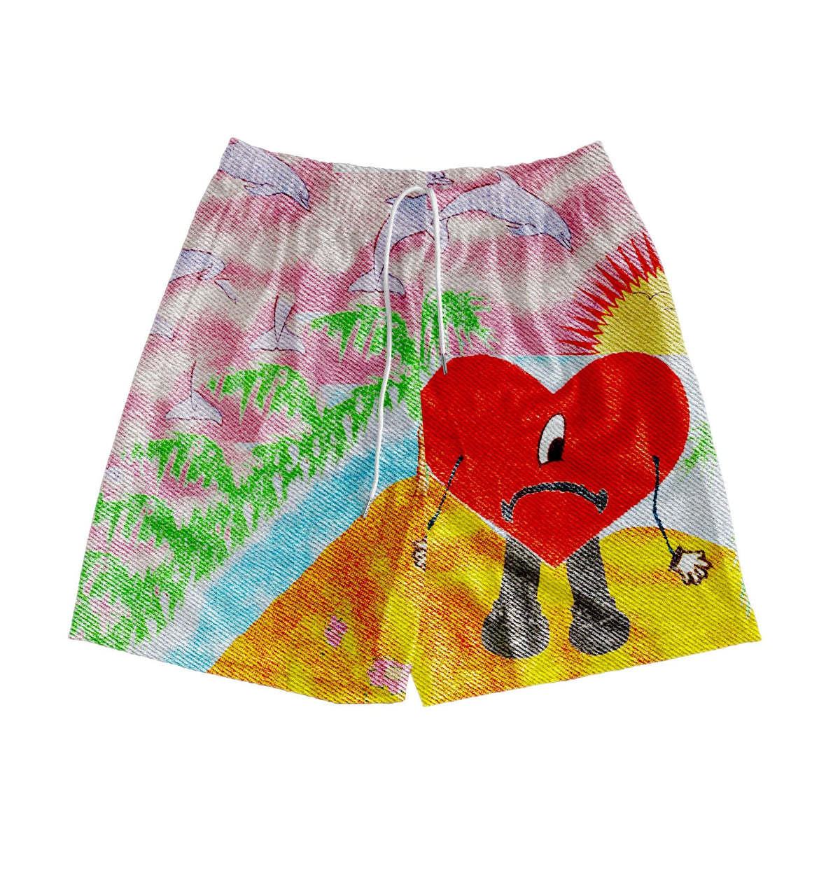 RDMCLOTHINGART tapestry hoodie BAD-BUNNY TAPESTRY SHORTS