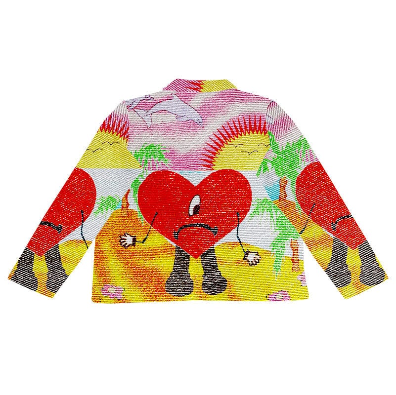 RDMCLOTHINGART tapestry hoodie BAD BUNNY V3 TAPESTRY JACKET