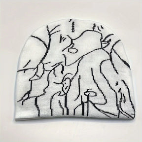 RDMCLOTHINGART tapestry hoodie BEANIE-2012