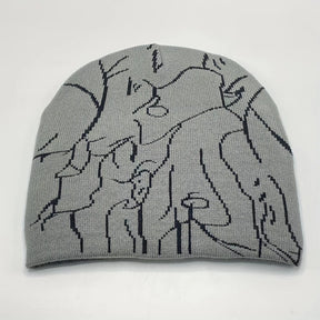 RDMCLOTHINGART tapestry hoodie BEANIE-2012