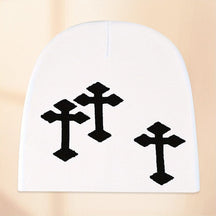 RDMCLOTHINGART tapestry hoodie BEANIE-2043