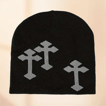 RDMCLOTHINGART tapestry hoodie BEANIE-2043