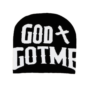 RDMCLOTHINGART tapestry hoodie BEANIE-2052