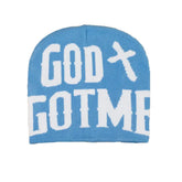 RDMCLOTHINGART tapestry hoodie BEANIE-2052