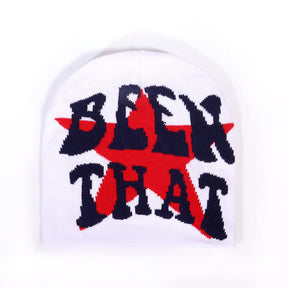 RDMCLOTHINGART tapestry hoodie BEANIE-2065