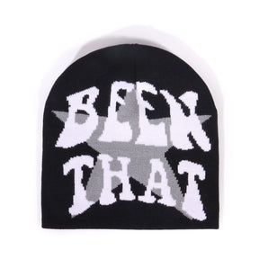 RDMCLOTHINGART tapestry hoodie BEANIE-2065