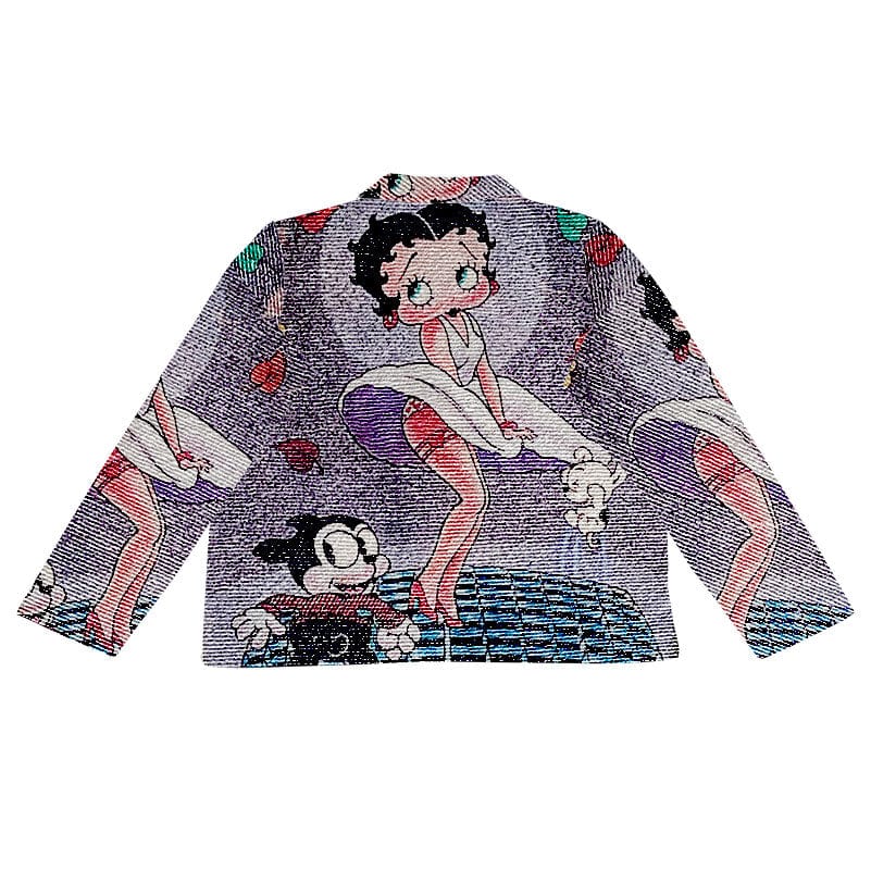 RDMCLOTHINGART tapestry hoodie BETTY BOOP CHERRIES TAPESTRY JACKET