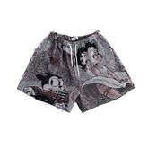 RDMCLOTHINGART tapestry hoodie BETTY BOOP CHERRIES TAPESTRY SHORTS
