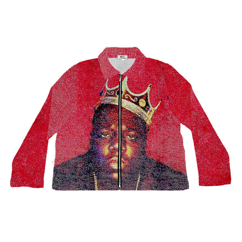 RDMCLOTHINGART tapestry hoodie BIGGIE TAPESTRY JACKET