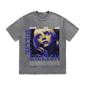 RDMCLOTHINGART tapestry hoodie BILLIE EILLISH HEAVY WEIGHT COTTON TEE-8991