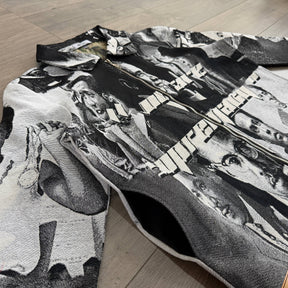 RDMCLOTHINGART tapestry hoodie BLACK LEADER TAPESTRY JACKET