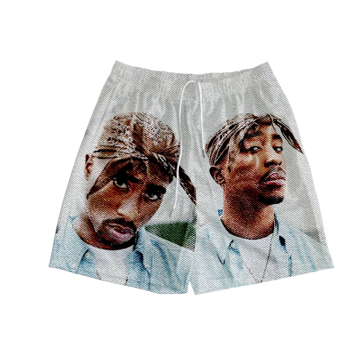 RDMCLOTHINGART tapestry hoodie BLUE 2PAC TAPESTRY SHORTS