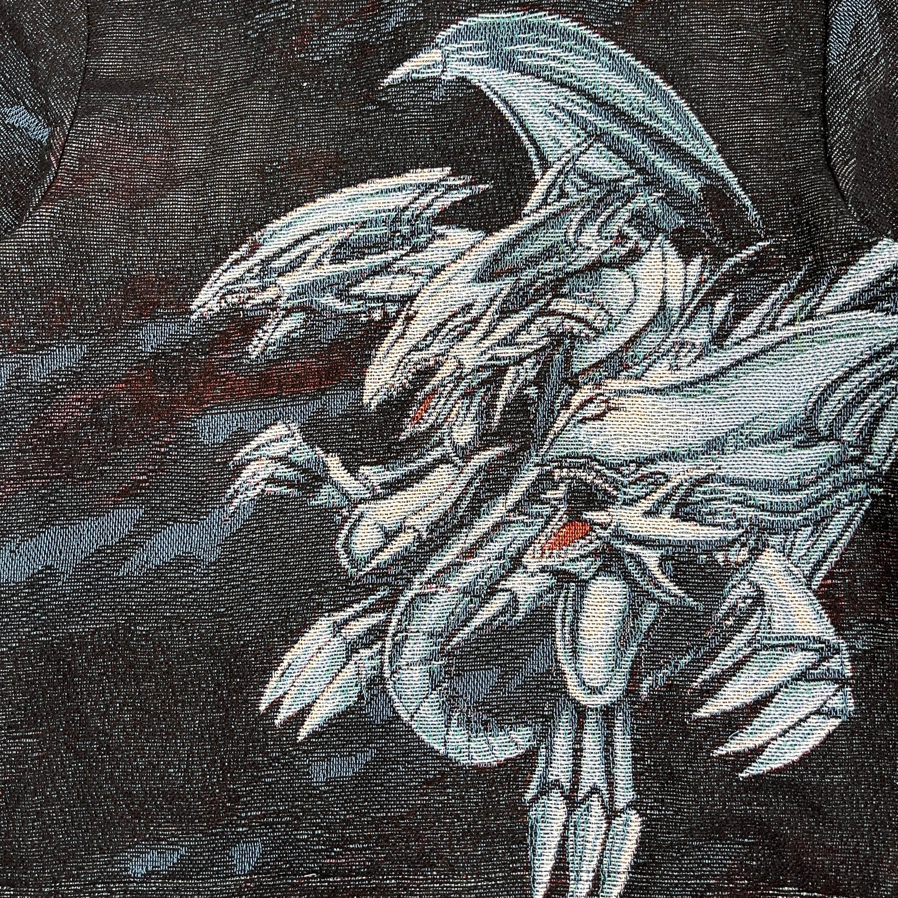 RDMCLOTHINGART tapestry hoodie BLUE EYES WHITE DRAGON TAPESTRY TEE