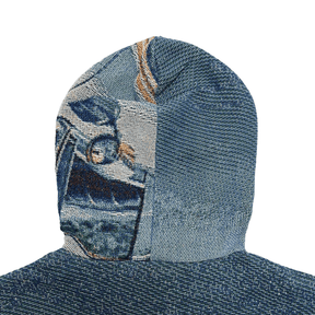 RDMCLOTHINGART tapestry hoodie Blue Nip Tapestry