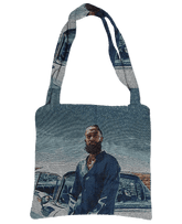RDMCLOTHINGART tapestry hoodie BLUE NIP TAPESTRY BAG