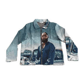 RDMCLOTHINGART tapestry hoodie BLUE NIP TAPESTRY JACKET