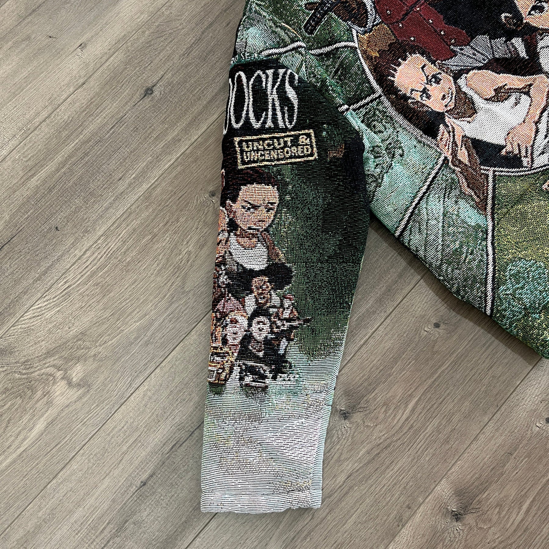 RDMCLOTHINGART tapestry hoodie BOONDOCKS TAPESTRY COAT