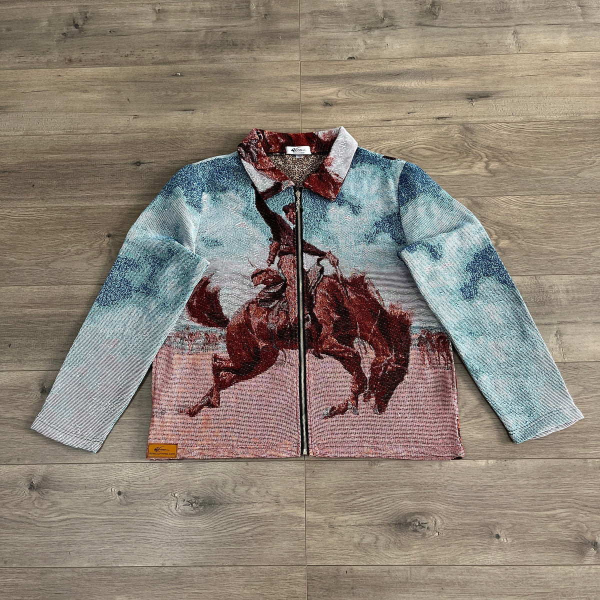 RDMCLOTHINGART tapestry hoodie BUCK JUMPER TAPESTRY JACKET