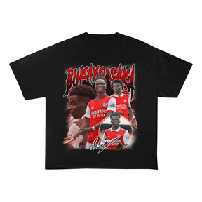 RDMCLOTHINGART tapestry hoodie BUKAYO SAKA HEAVY WEIGHT COTTON TEE-9151