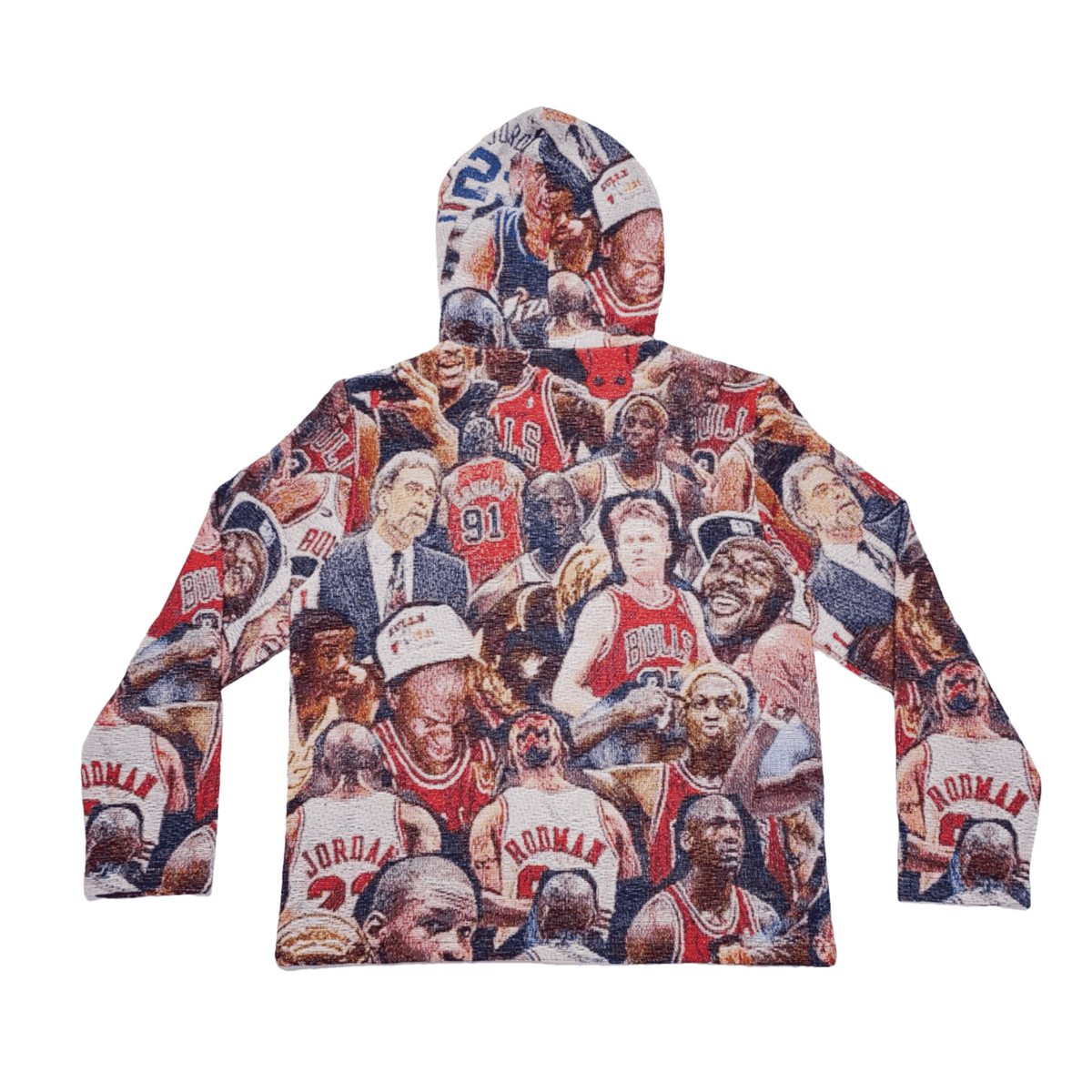 RDMCLOTHINGART tapestry hoodie Bulls Legendary Tapestry