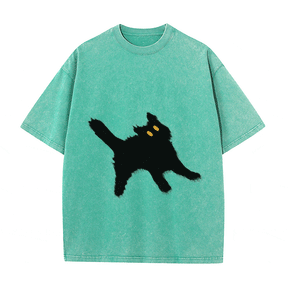 RDMCLOTHINGART tapestry hoodie CAT 2 HEAVY WEIGHT COTTON TEE-9302