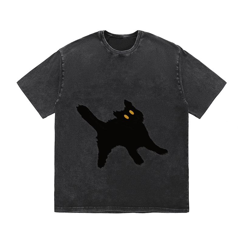 RDMCLOTHINGART tapestry hoodie CAT 2 HEAVY WEIGHT COTTON TEE-9302