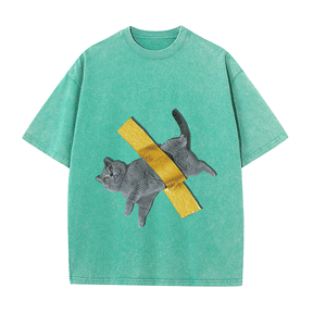 RDMCLOTHINGART tapestry hoodie CAT 3 HEAVY WEIGHT COTTON TEE-9303
