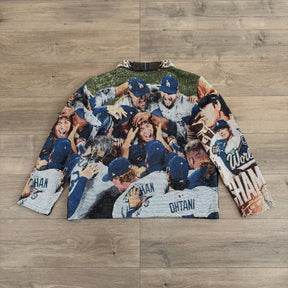 RDMCLOTHINGART tapestry hoodie CHAMPIONS 2025 TAPESTRY JACKET
