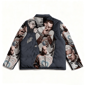 RDMCLOTHINGART tapestry hoodie CHRIS BROWN V2 TAPESTRY COAT