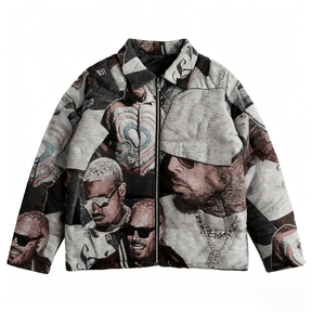 RDMCLOTHINGART tapestry hoodie CHRIS BROWN V2 TAPESTRY COAT