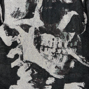 RDMCLOTHINGART tapestry hoodie CIGARETTE SKULL TAPESTRY JACKET