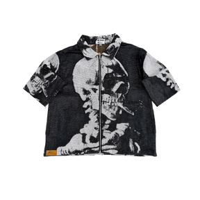 RDMCLOTHINGART tapestry hoodie CIGARETTE SKULL TAPESTRY TEE