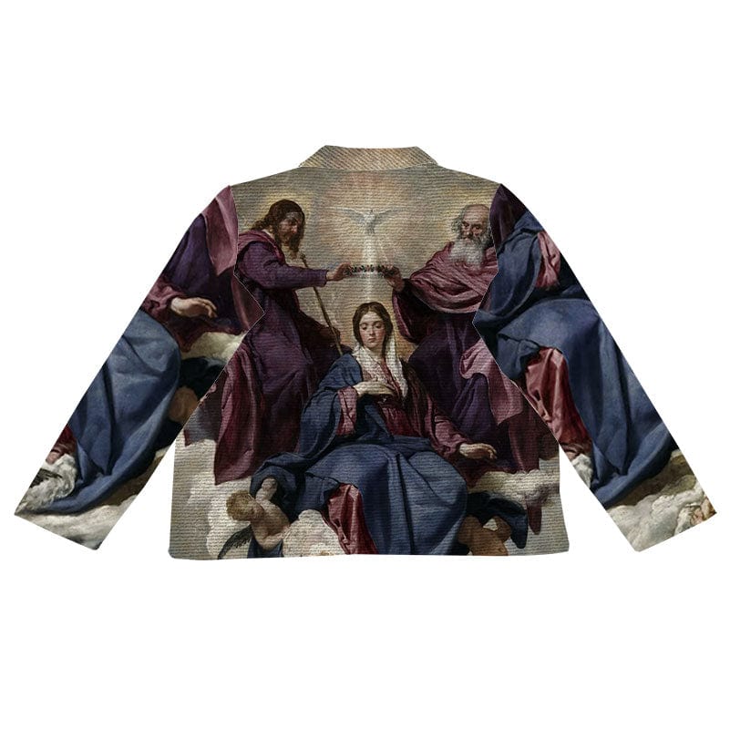 RDMCLOTHINGART tapestry hoodie CORONATION OF THE VIRGIN MARY TAPESTRY JACKET
