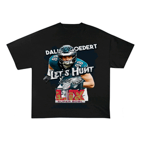RDMCLOTHINGART tapestry hoodie DALLAS GOEDERT 4 HEAVY WEIGHT COTTON TEE-9061