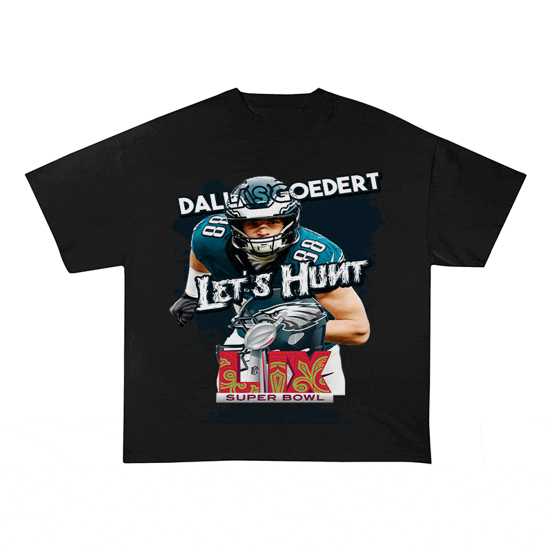 RDMCLOTHINGART tapestry hoodie DALLAS GOEDERT 4 HEAVY WEIGHT COTTON TEE-9061