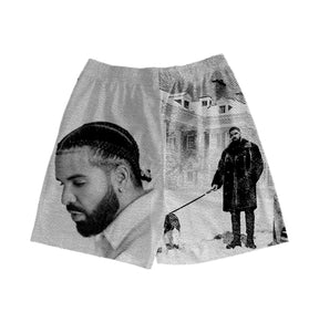 RDMCLOTHINGART tapestry hoodie DARKE TAPESTRY SHORTS