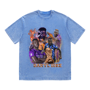 RDMCLOTHINGART tapestry hoodie DARYL DIKE HEAVY WEIGHT COTTON TEE-9153
