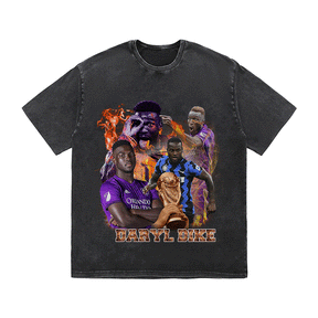 RDMCLOTHINGART tapestry hoodie DARYL DIKE HEAVY WEIGHT COTTON TEE-9153
