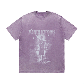 RDMCLOTHINGART tapestry hoodie DAWNKNOWS 2 HEAVY WEIGHT COTTON TEE-9308