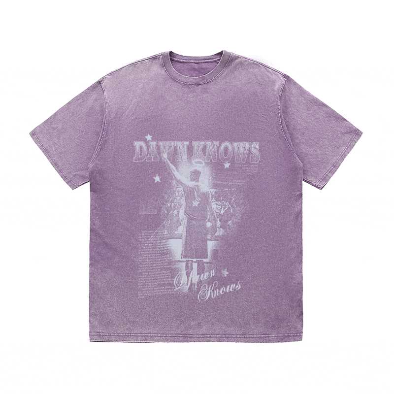RDMCLOTHINGART tapestry hoodie DAWNKNOWS 2 HEAVY WEIGHT COTTON TEE-9308