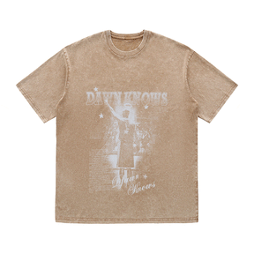 RDMCLOTHINGART tapestry hoodie DAWNKNOWS 2 HEAVY WEIGHT COTTON TEE-9308