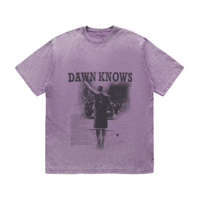 RDMCLOTHINGART tapestry hoodie DAWNKNOWS HEAVY WEIGHT COTTON TEE-9309